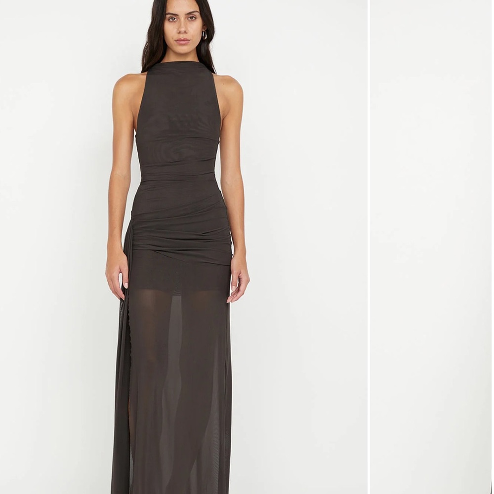 Bec + bridge Blaine drape maxi NWT